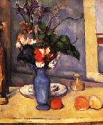 Paul Cezanne The Blue Vase Norge oil painting reproduction